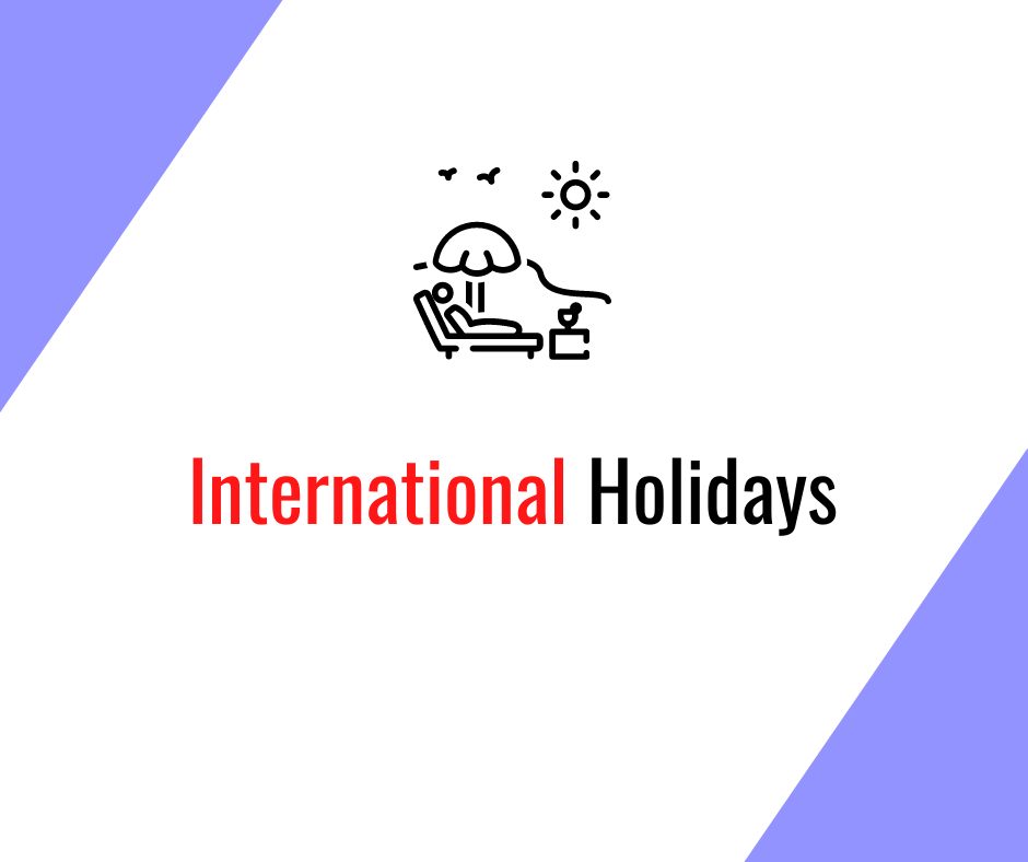 Alien Logistics International Holidays - take note of long weekends for your cargo planning to avoid unnecessary storage charges & congestion