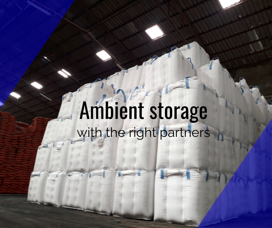 Alien Logistics Ambient storage; warehouse; floor storage; racked storage